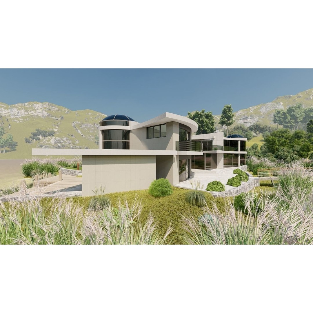 Modern Villa 3D Model – High-Quality Architectural Asset for Archviz - View 27