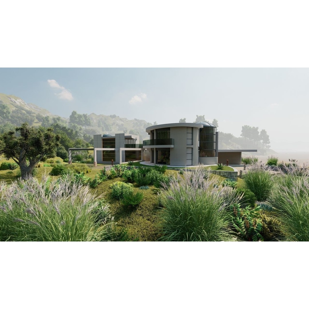 Modern Villa 3D Model – High-Quality Architectural Asset for Archviz - View 29
