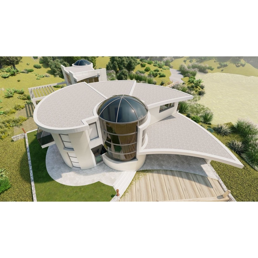 Modern Villa 3D Model – High-Quality Architectural Asset for Archviz - View 37
