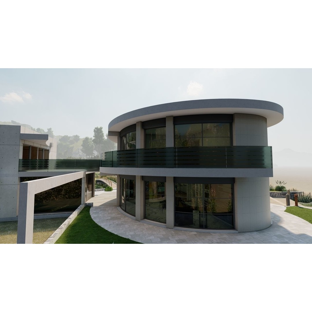 Modern Villa 3D Model – High-Quality Architectural Asset for Archviz - View 39