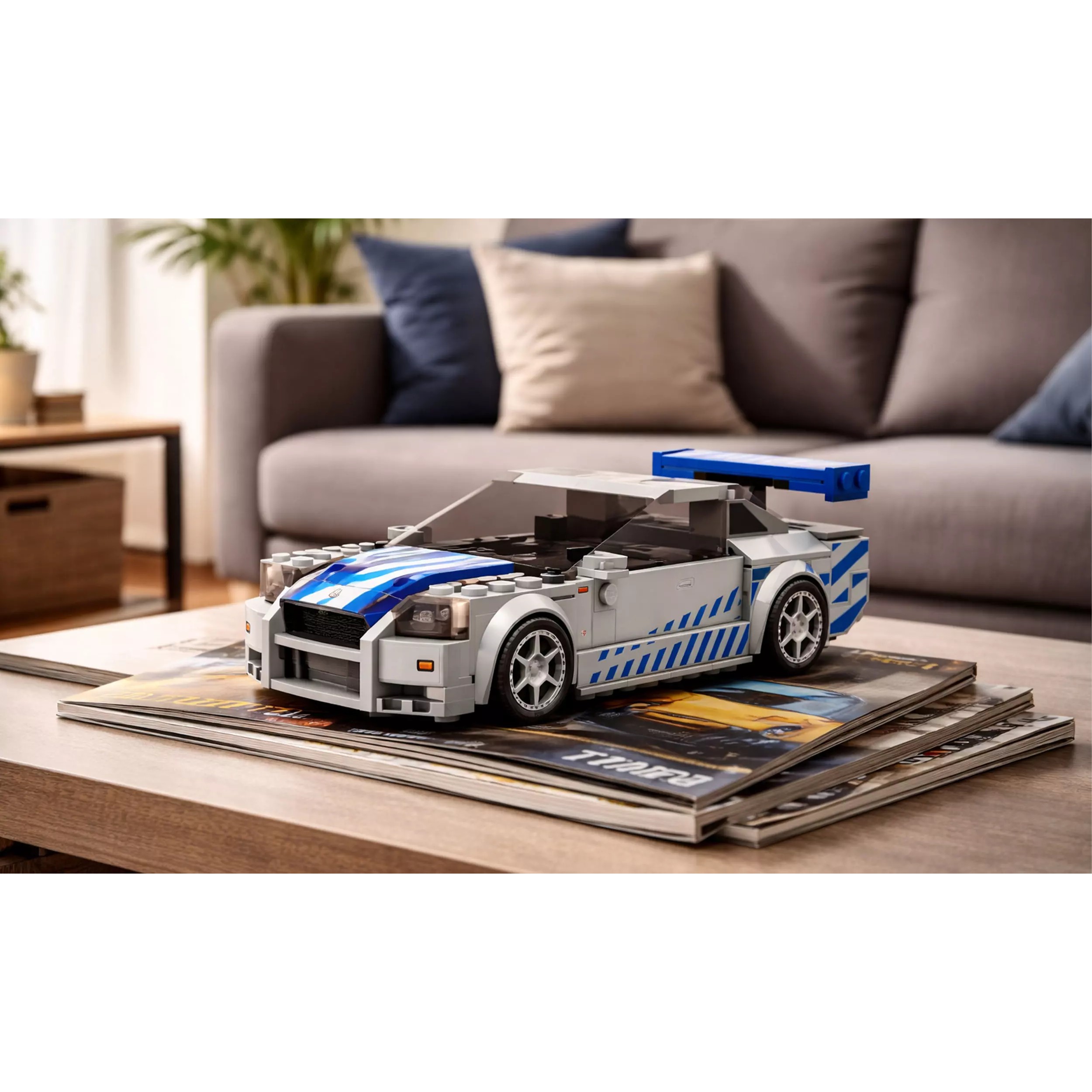 Speed Sports Toy Car - Game-Ready 3D Model - View 3