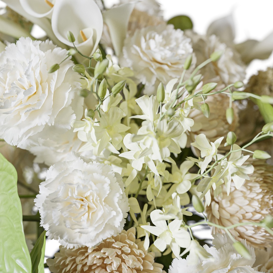 Flower Set 107 3D Model – Pure Botanical Charm, FBX & OBJ Formats - View 5