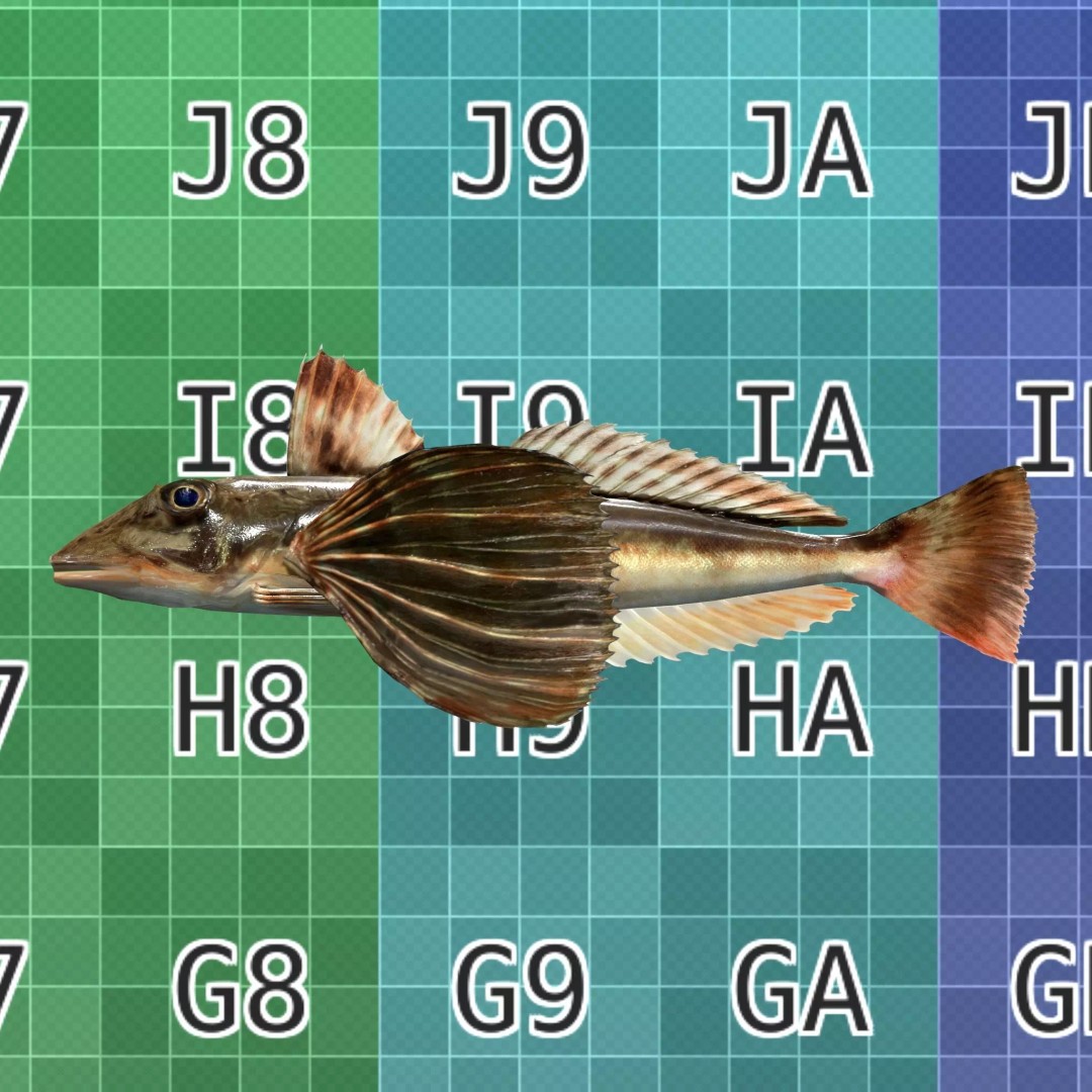 Bluefin Sea Robin 3D Model – Low Poly Game Asset, FBX & Blender - View 5