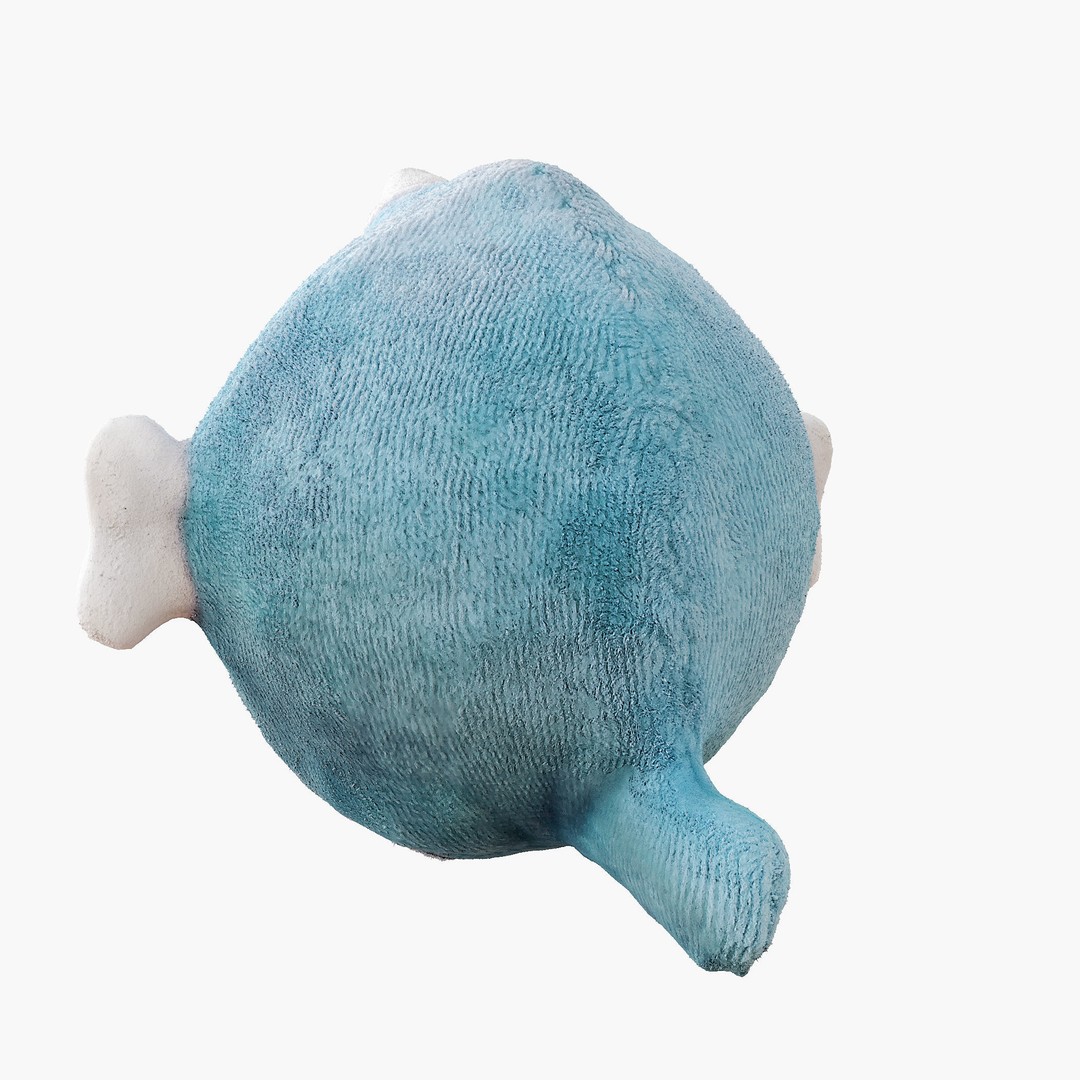 Soft Plush Unicorn 3D Model – Realistic Toy with PBR Textures, FBX - View 10