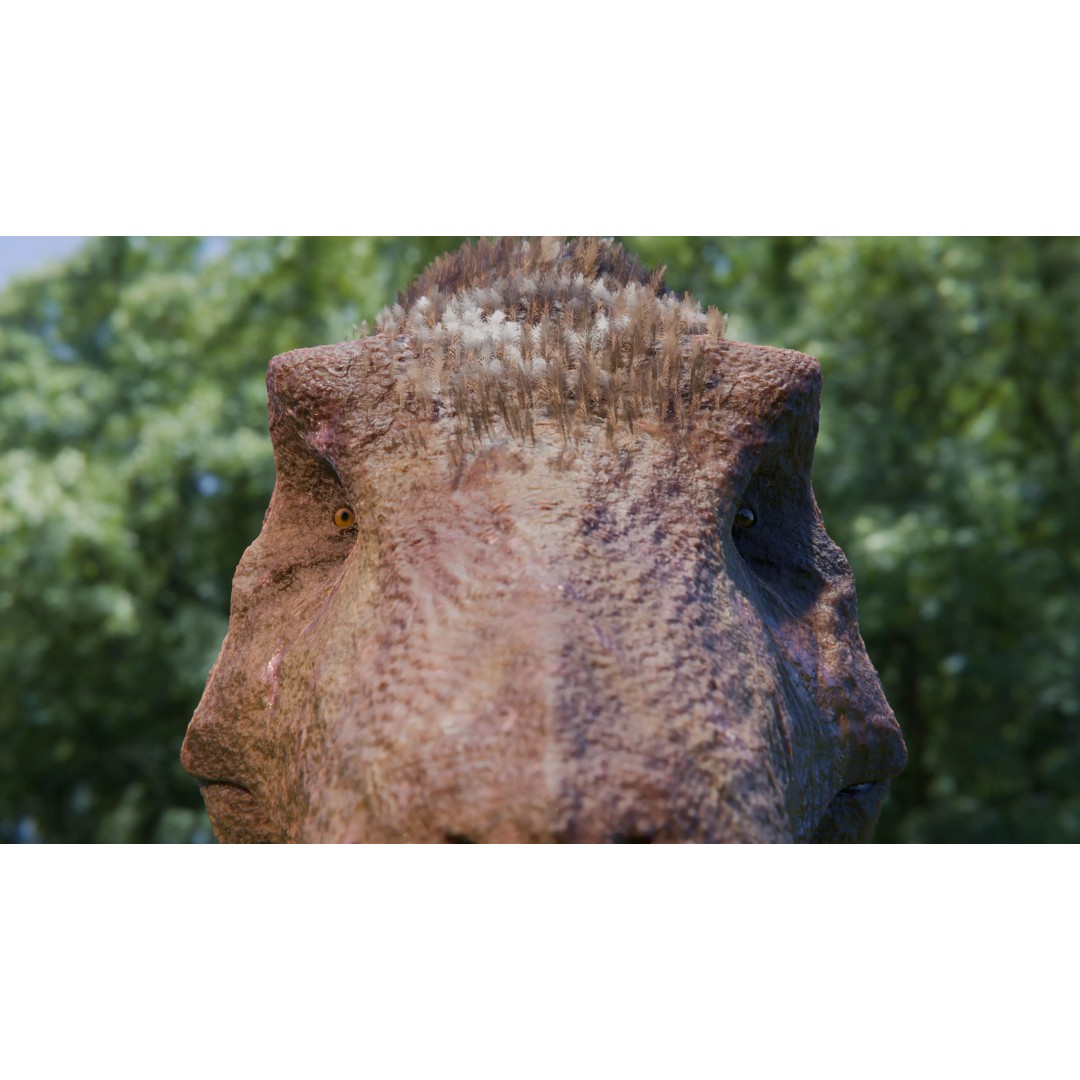Tyrannosaurus Rex 3D Model – Low Poly Rigged Dinosaur, Blender - View 10