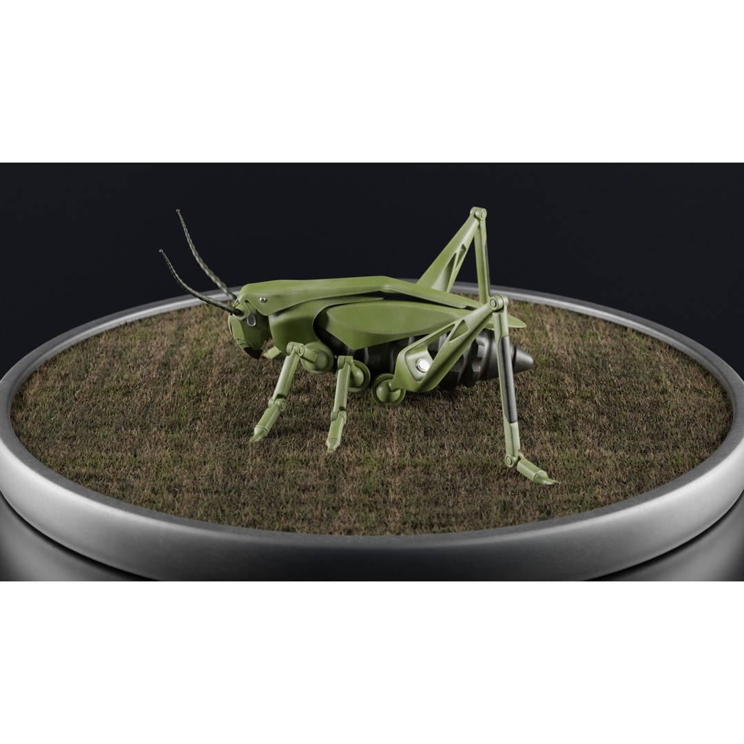 Grasshopper 3D Model – Low Poly Explosive Device with PBR Textures - View 10