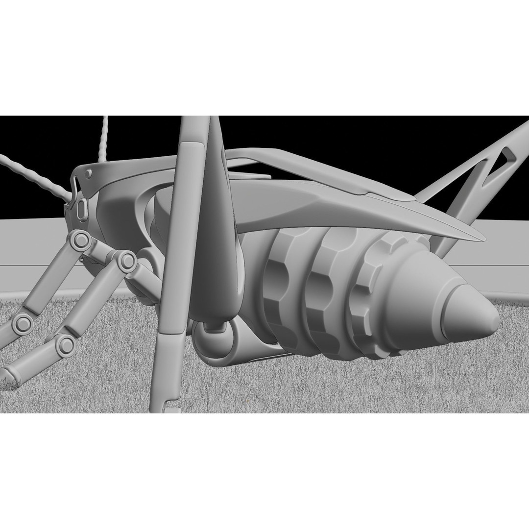 Grasshopper 3D Model – Low Poly Explosive Device with PBR Textures - View 12