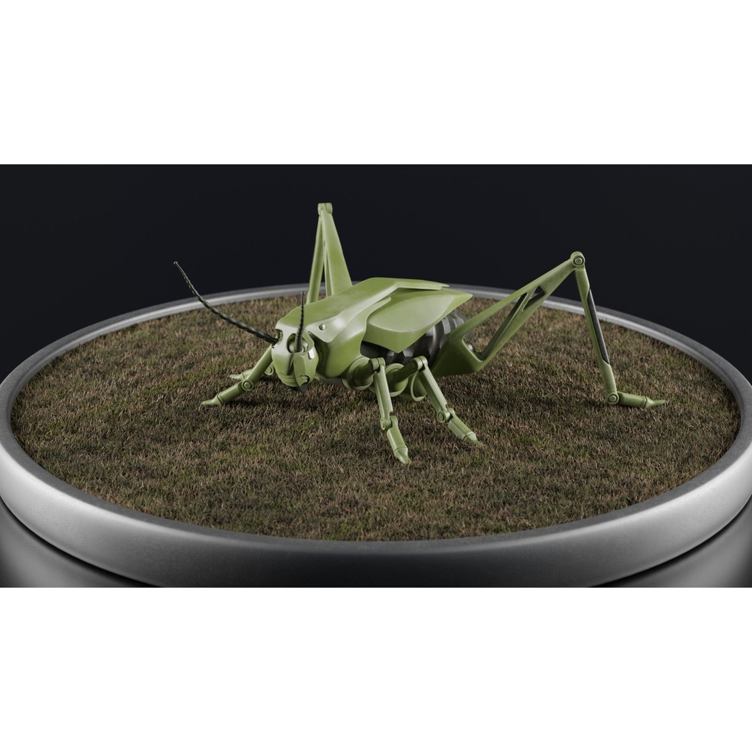 Grasshopper 3D Model – Low Poly Explosive Device with PBR Textures - View 14