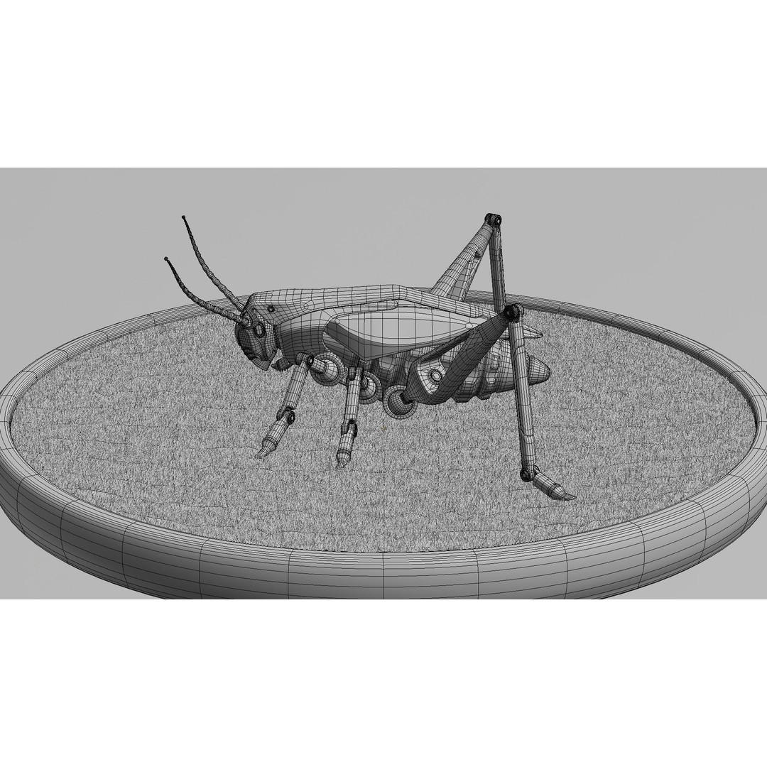 Grasshopper 3D Model – Low Poly Explosive Device with PBR Textures - View 15