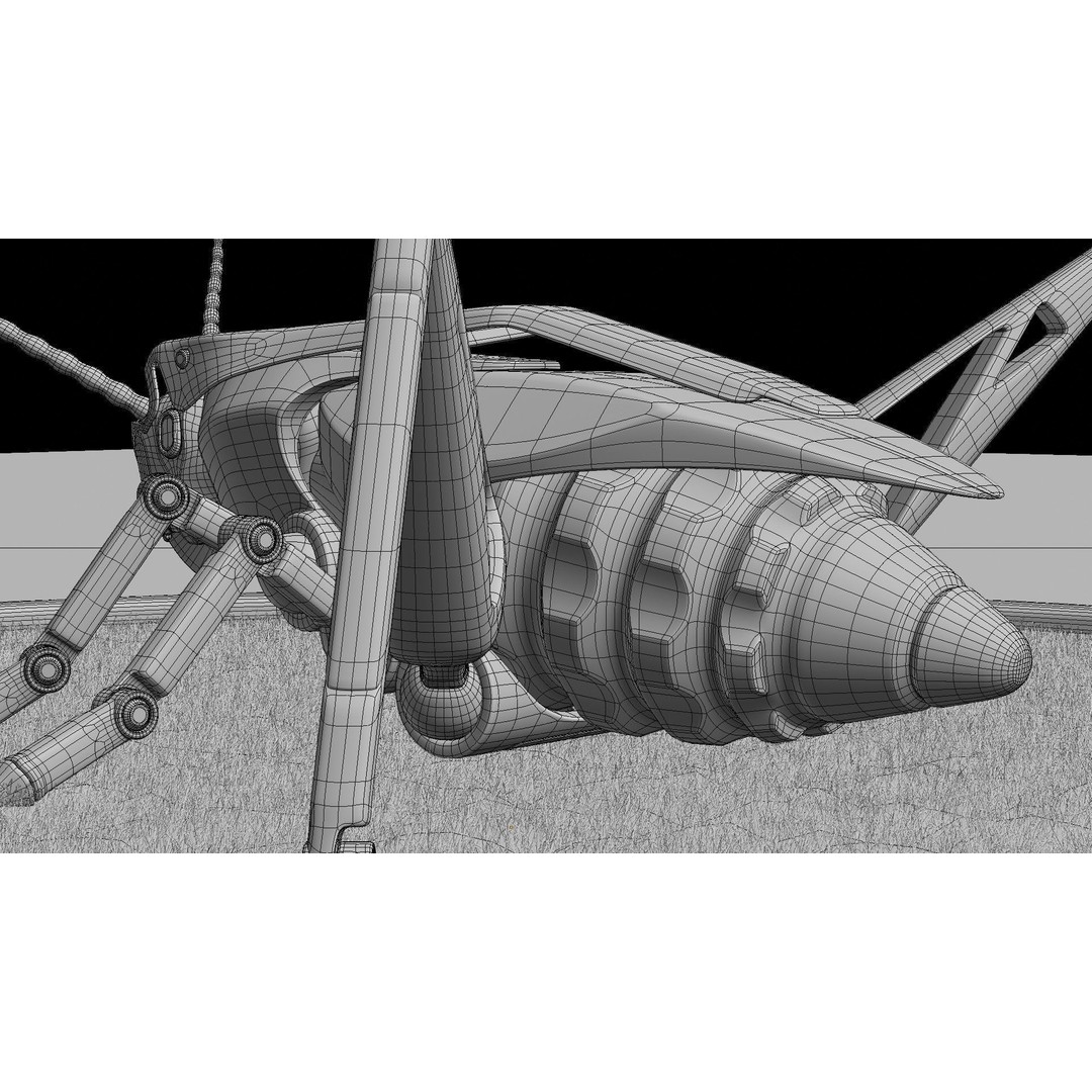 Grasshopper 3D Model – Low Poly Explosive Device with PBR Textures - View 17