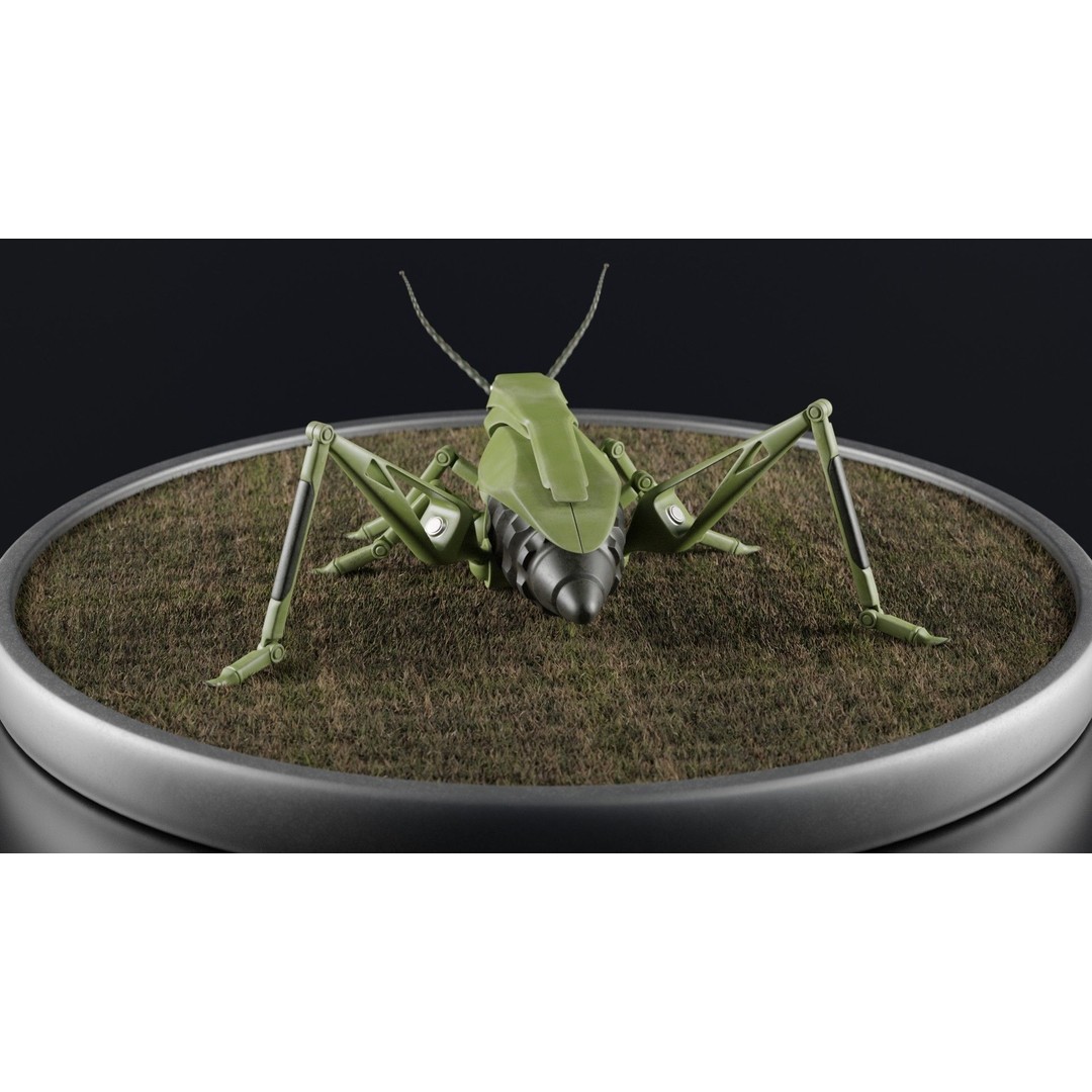 Grasshopper 3D Model – Low Poly Explosive Device with PBR Textures - View 20
