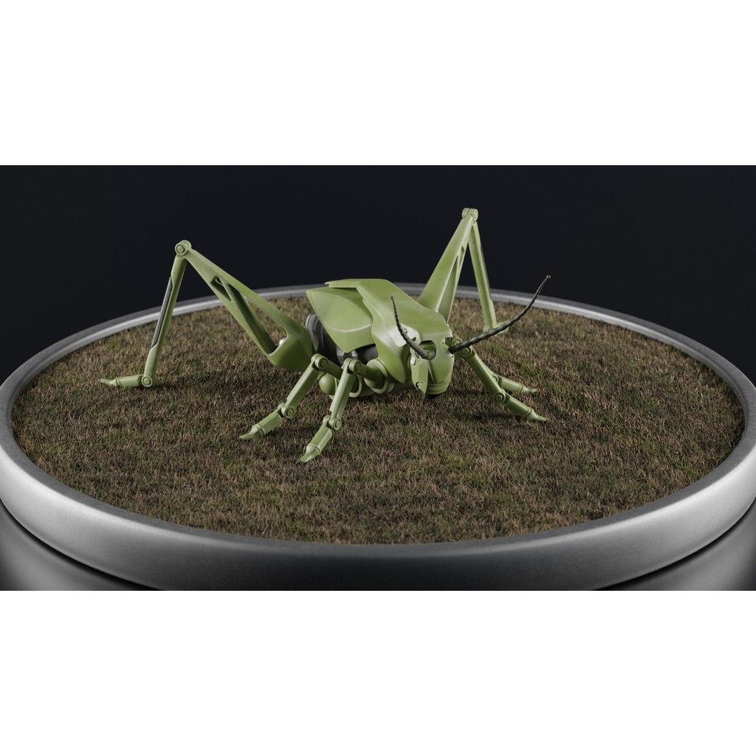 Grasshopper 3D Model – Low Poly Explosive Device with PBR Textures - View 21