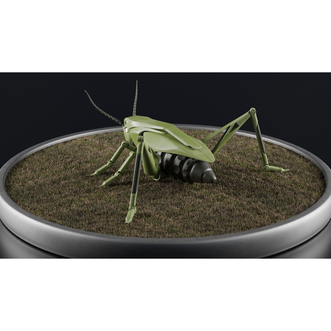 Grasshopper 3D Model – Low Poly Explosive Device with PBR Textures - View 23