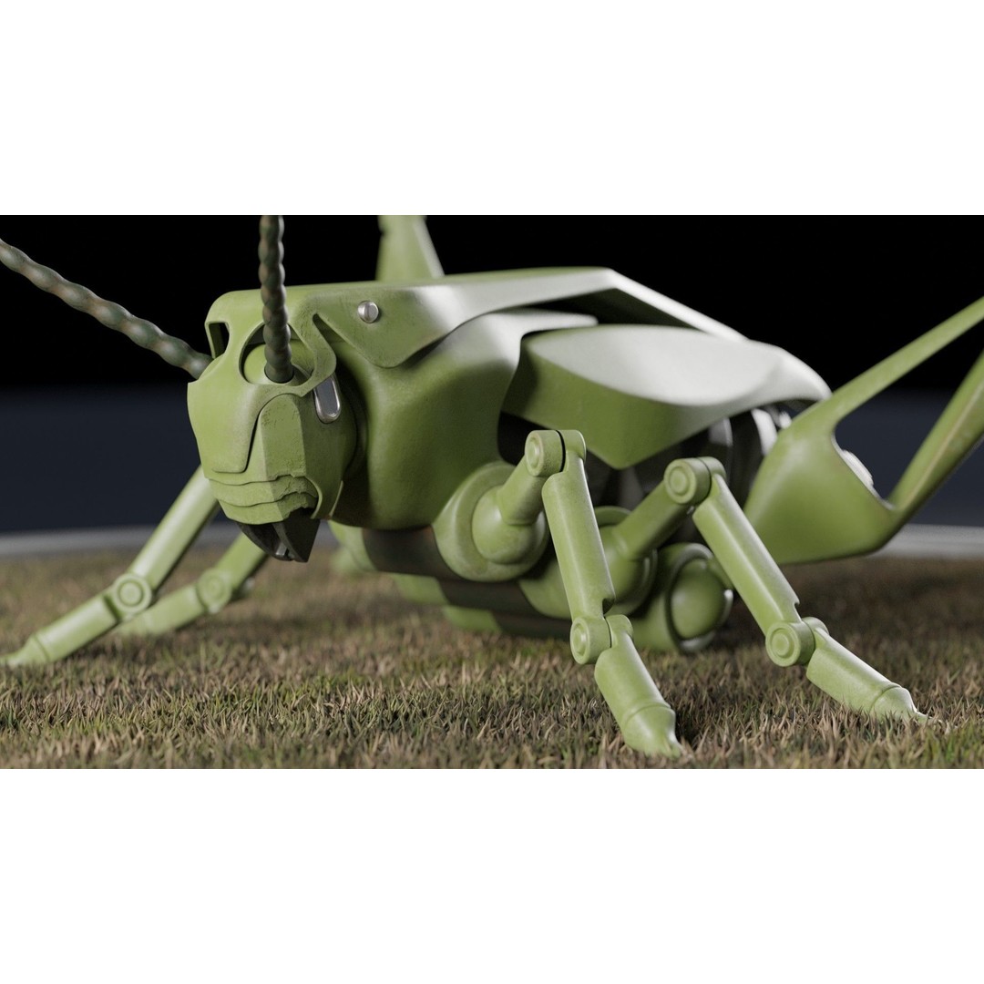 Grasshopper 3D Model – Low Poly Explosive Device with PBR Textures - View 4