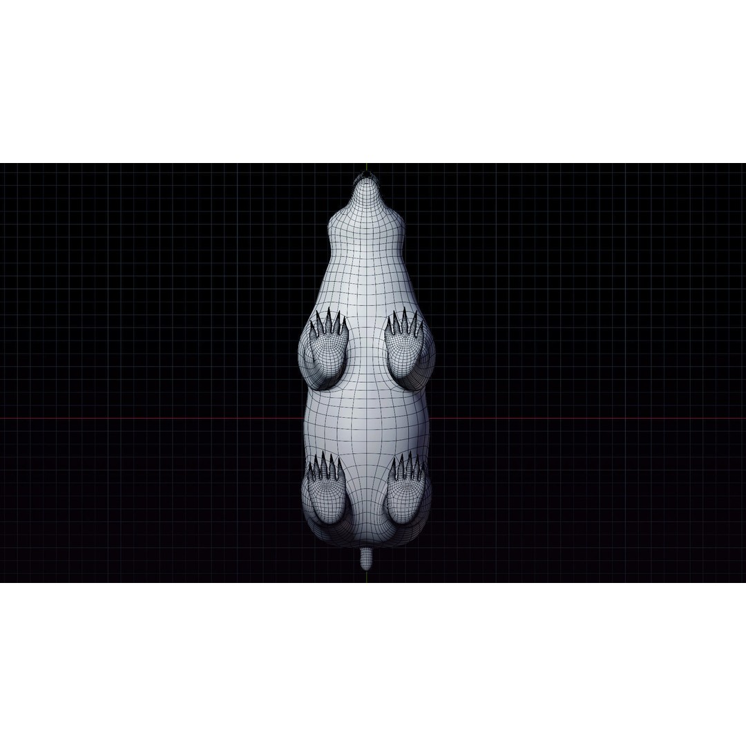Polar Bear and Grizzly Bear 3D Model – Rigged Low Poly AR-Ready Asset, FBX - View 17