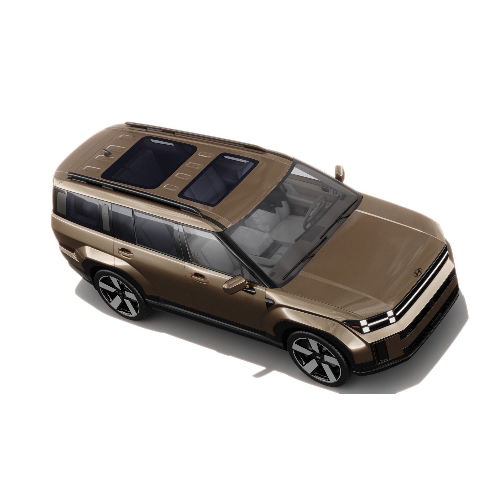 Hyundai Santa Fe 2024 - Detailed 3D Model - View 10