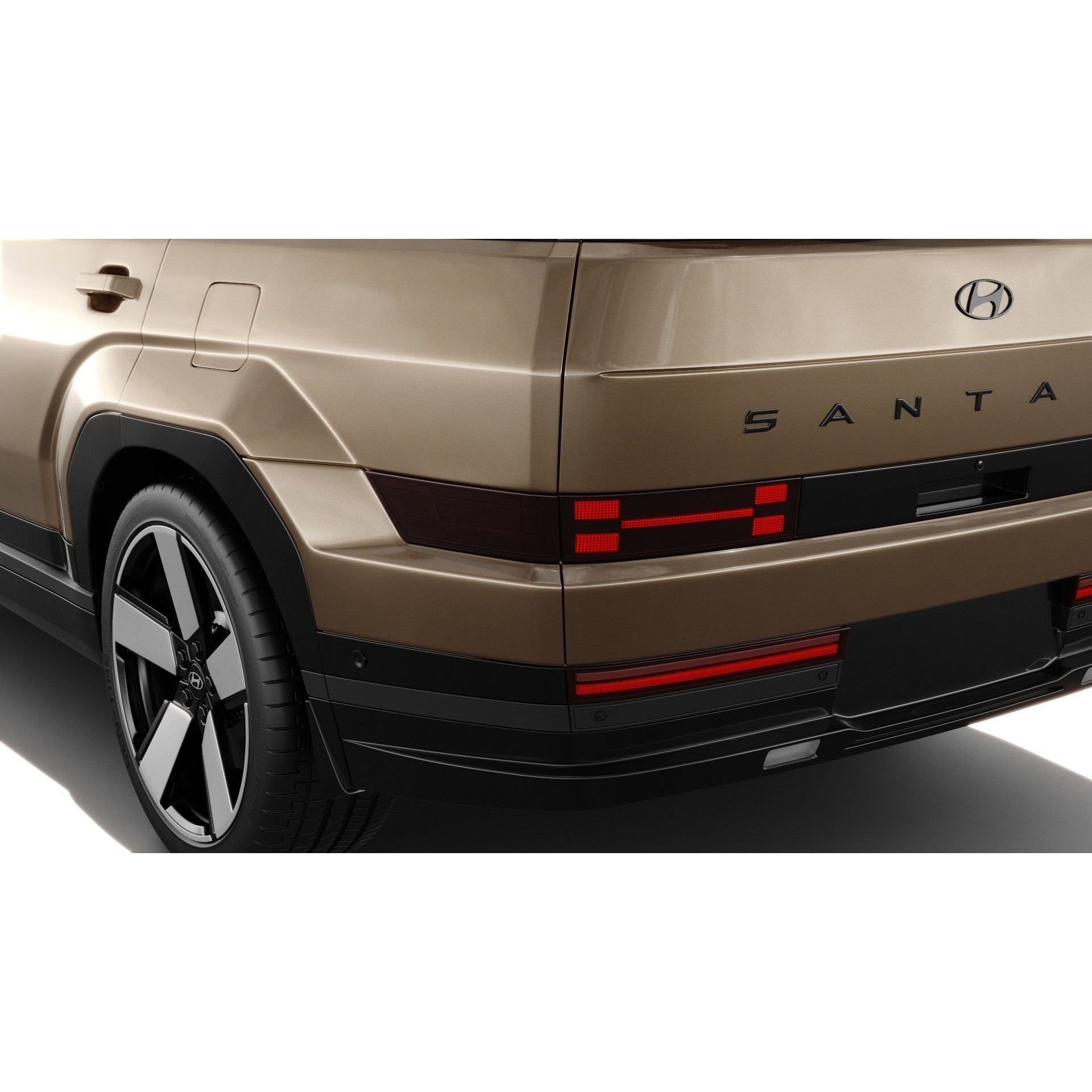 Hyundai Santa Fe 2024 - Detailed 3D Model - View 13