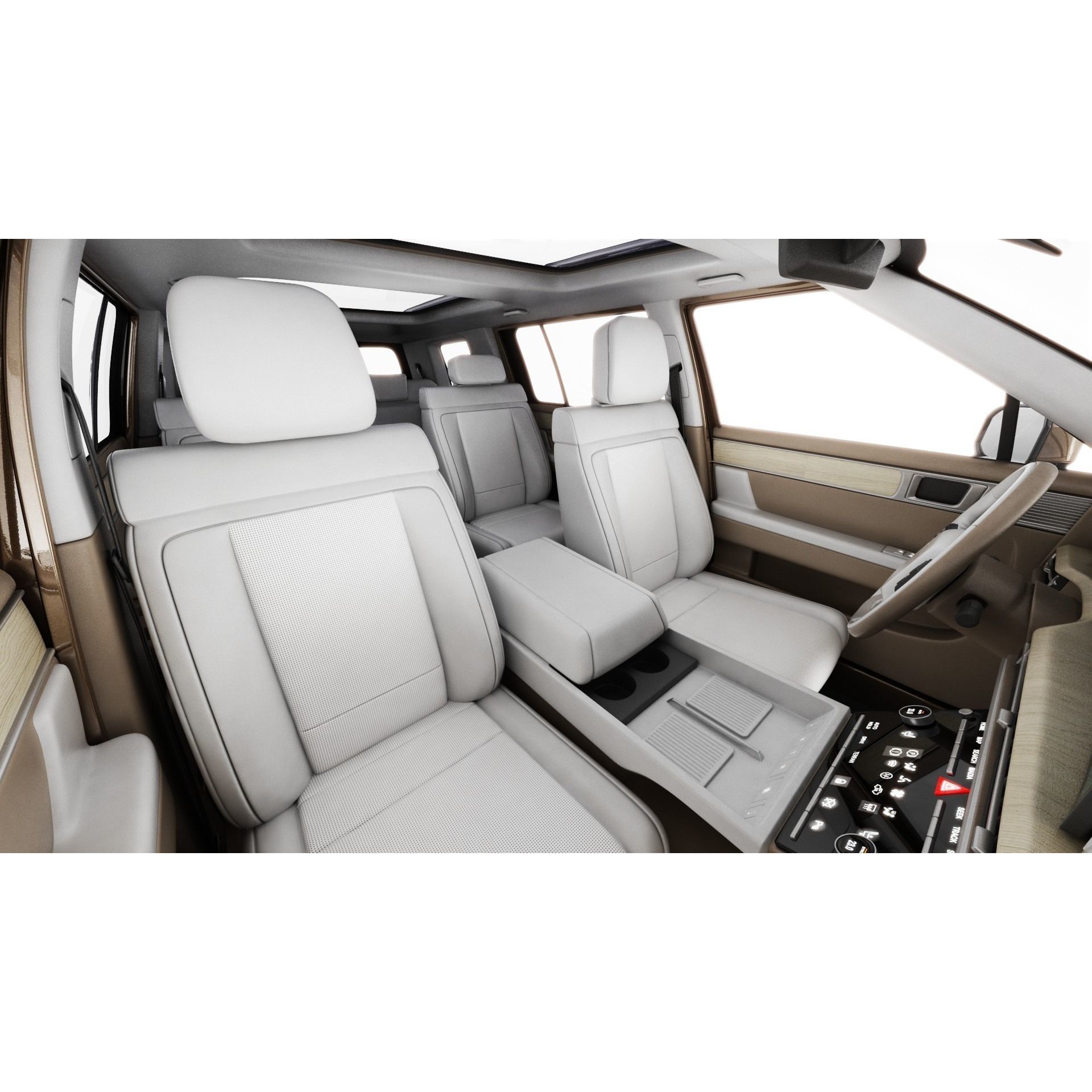 Hyundai Santa Fe 2024 - Detailed 3D Model - View 16