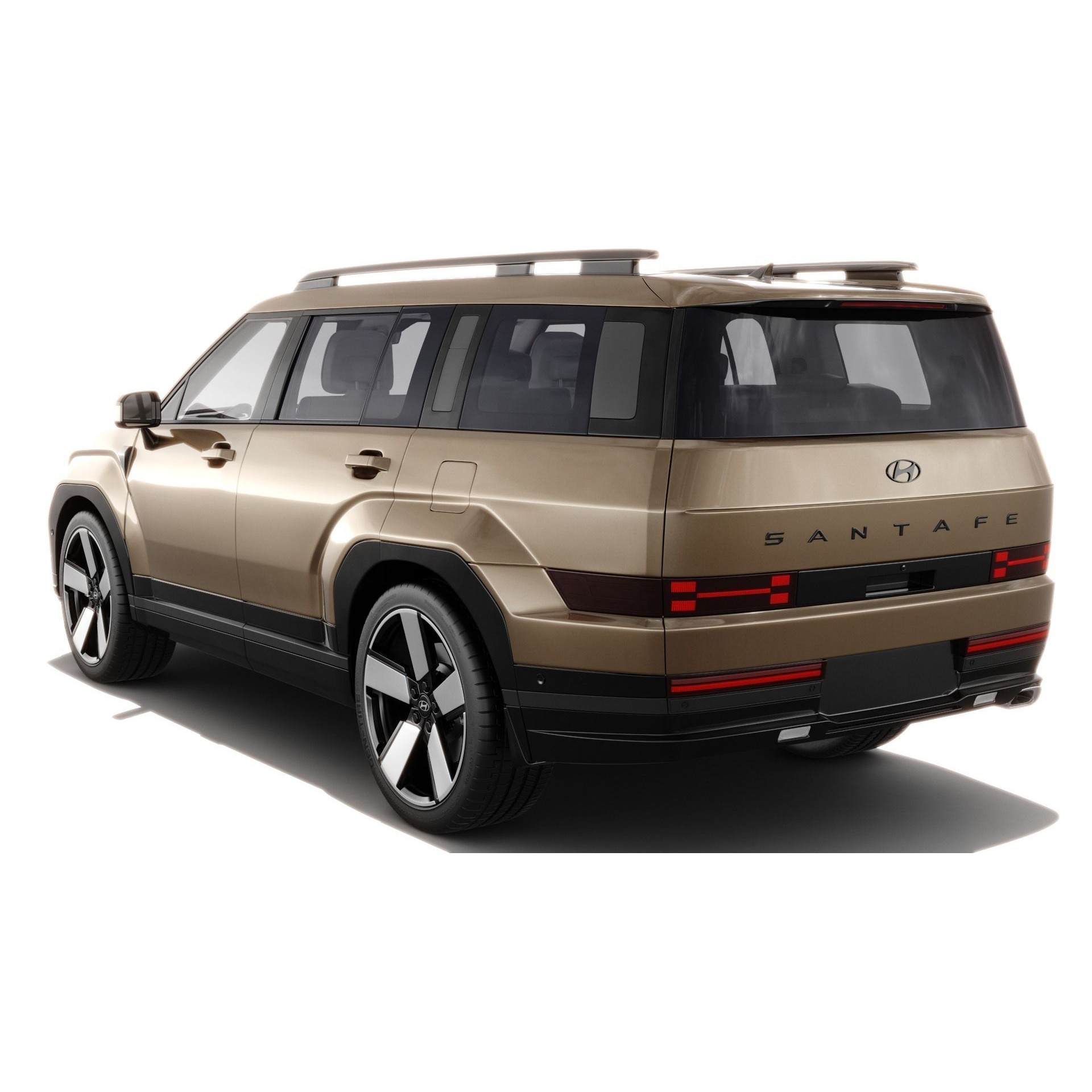Hyundai Santa Fe 2024 - Detailed 3D Model - View 6