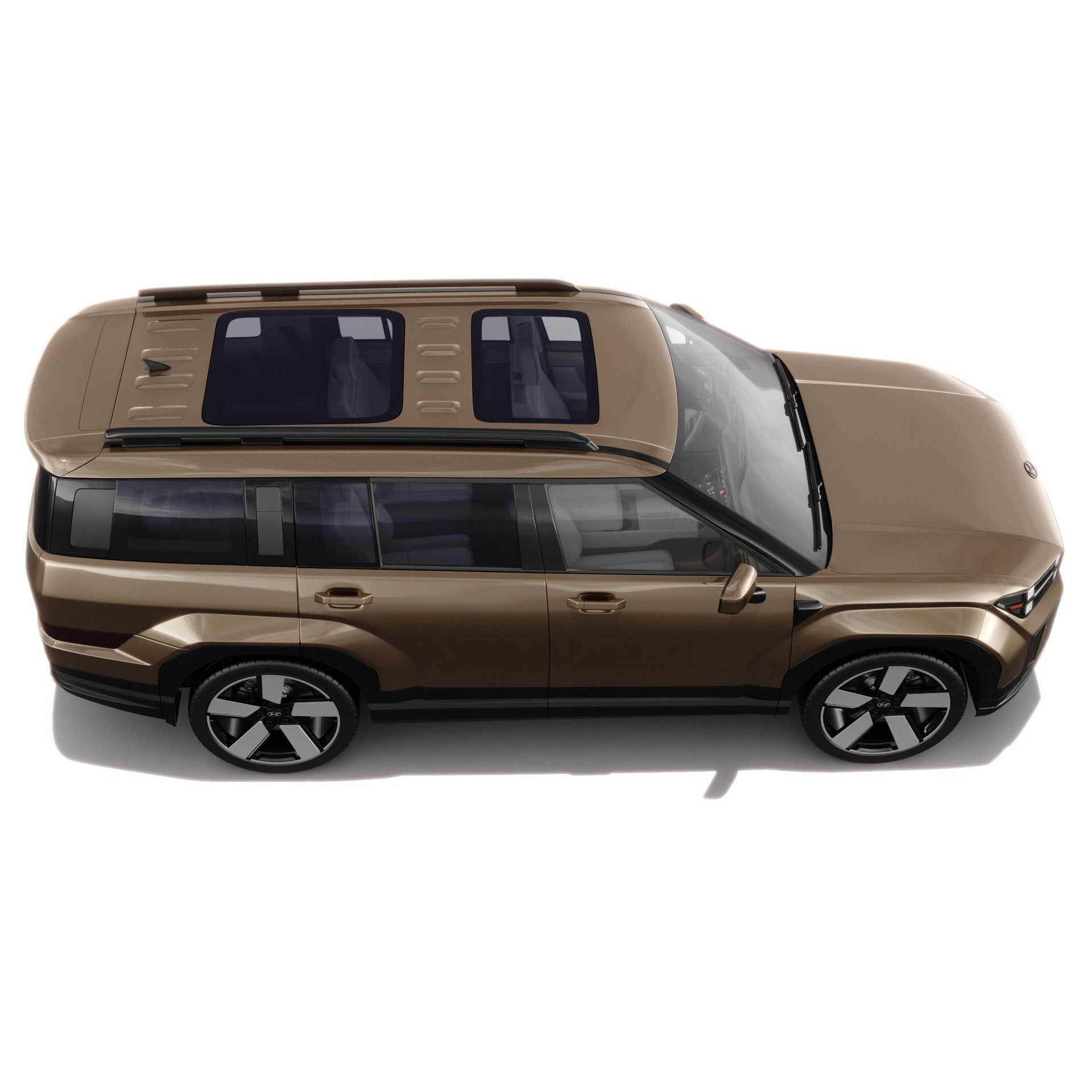Hyundai Santa Fe 2024 - Detailed 3D Model - View 9