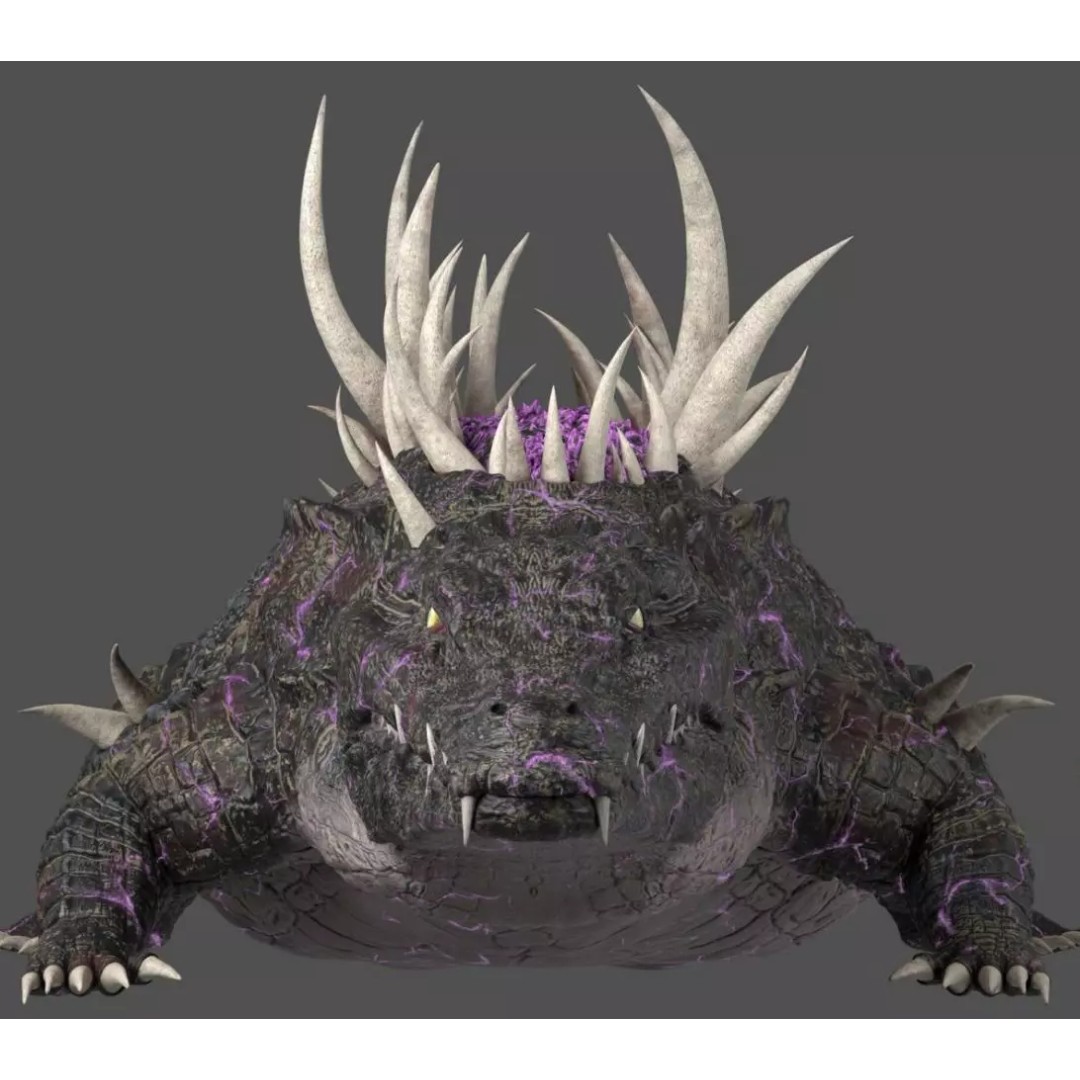Crocodile 3D Model – Rigged Reptile Character for Animation - View 3