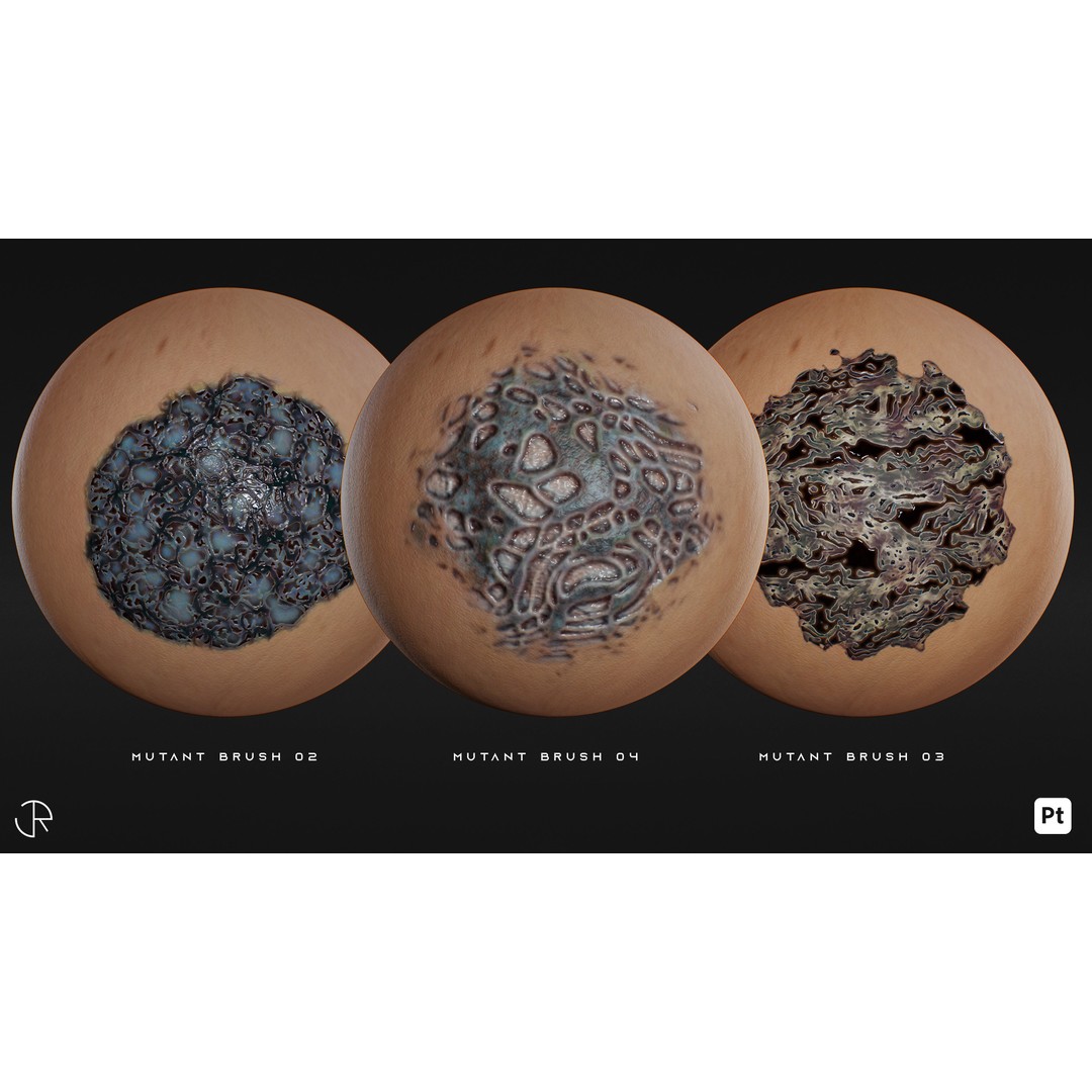 Creature Imperfection Brush Smart Materials 3D Model – PBR Textures for Substance Painter - View 13