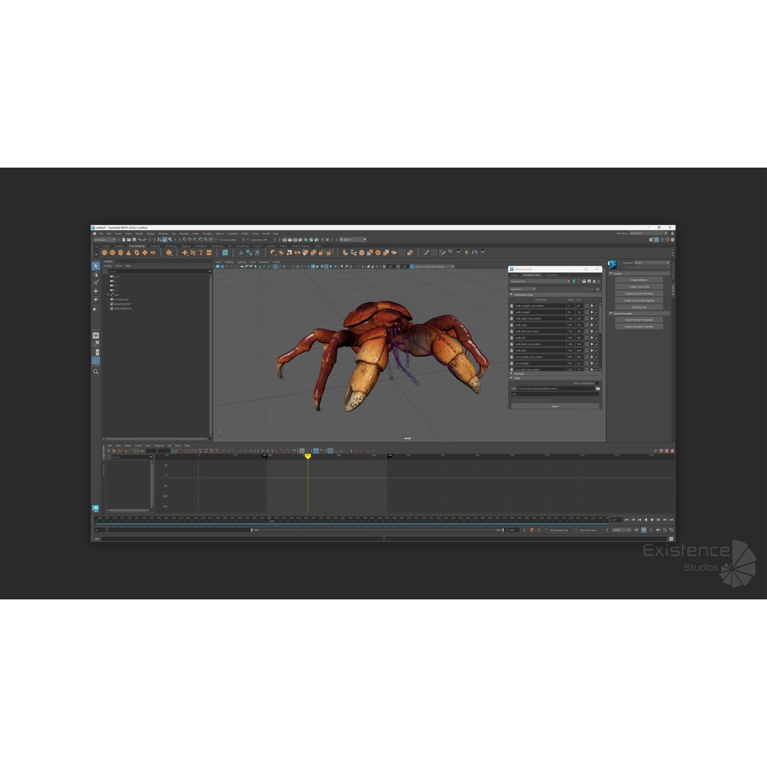 Coconut Crab 3D Model – Low Poly PBR Creature, FBX & Unreal Engine - View 17