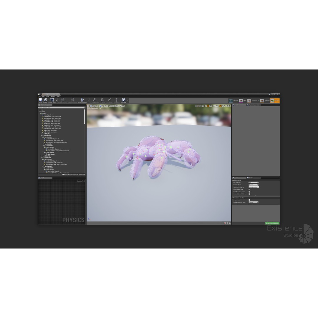 Coconut Crab 3D Model – Low Poly PBR Creature, FBX & Unreal Engine - View 33
