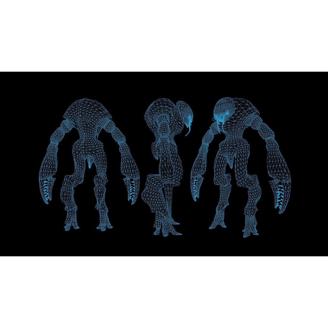 Crab Creature 3D Model – Low Poly Animated Fantasy Character, FBX - View 7