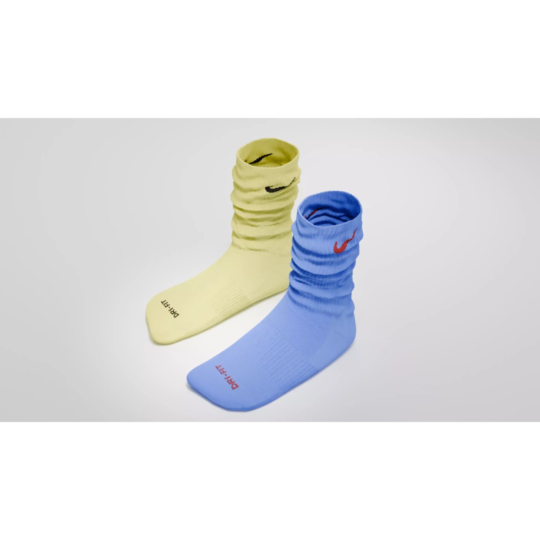Nike Dri Fit Socks 3D Model – Low Poly Game Asset, FBX, PBR Textures - View 4