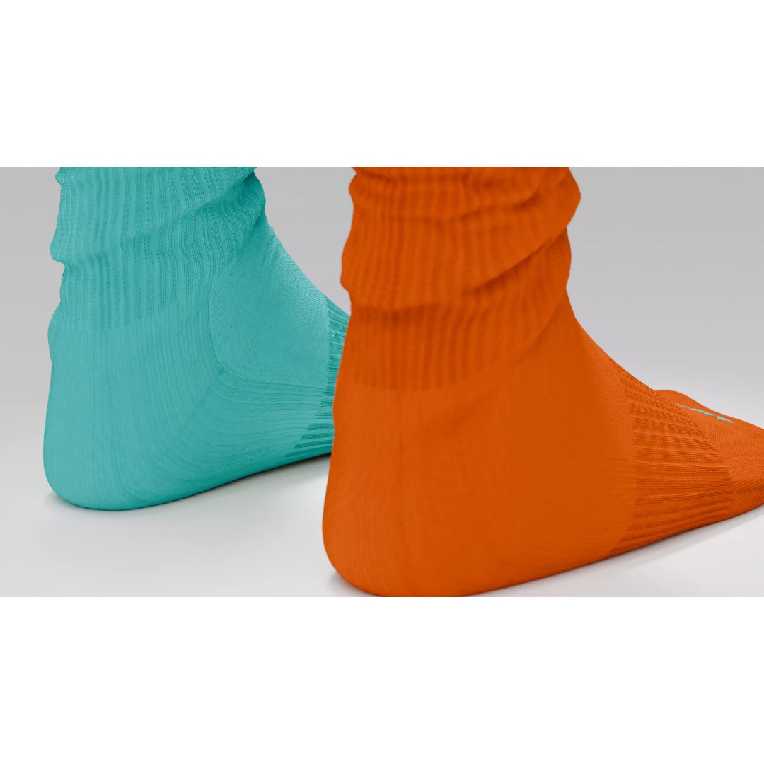 Nike Dri Fit Socks 3D Model – Low Poly Game Asset, FBX, PBR Textures - View 49