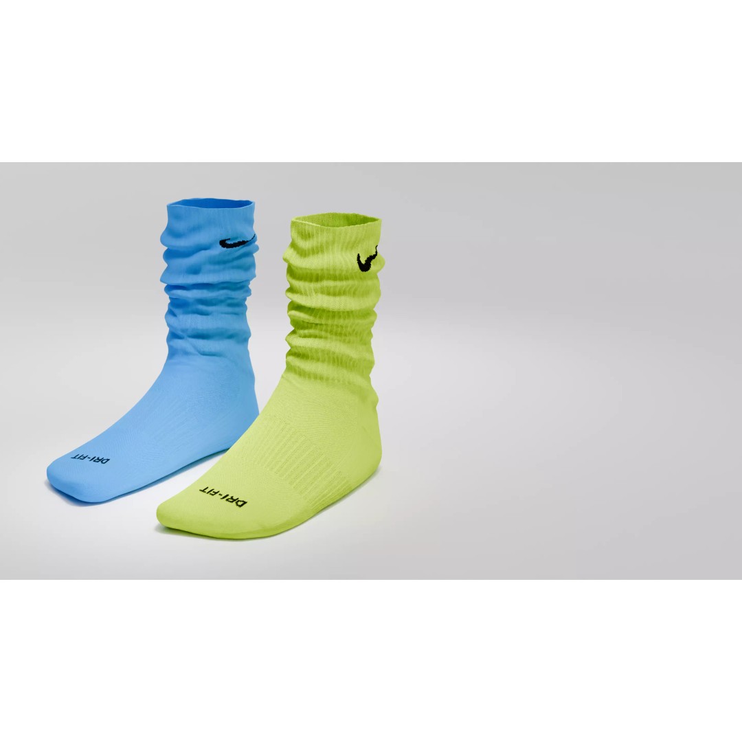 Nike Dri Fit Socks 3D Model – Low Poly Game Asset, FBX, PBR Textures - View 54