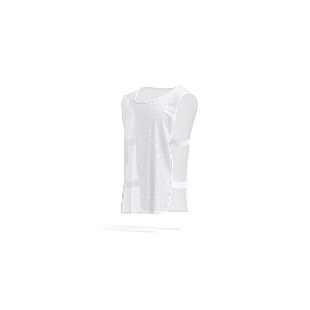 White Football Team Practice Vest 3D Model – PBR Game-Ready Asset, FBX - View 4