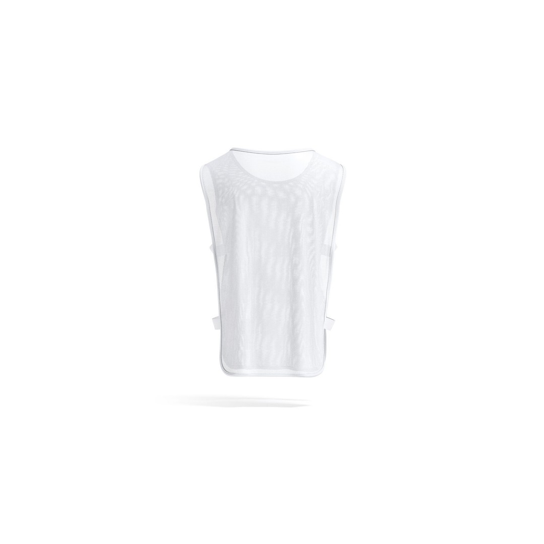 White Football Team Practice Vest 3D Model – PBR Game-Ready Asset, FBX - View 5
