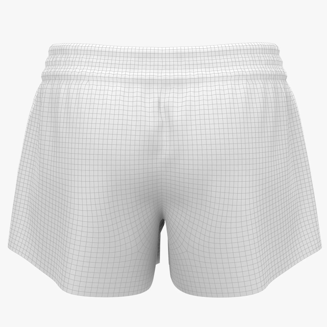 Realistic Shorts 3D Model – High-Quality PBR Textures, FBX, OBJ - View 12