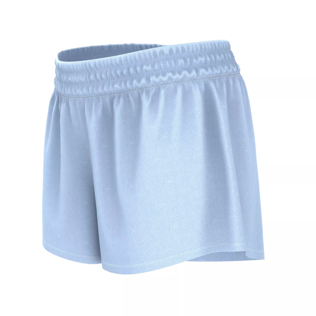 Realistic Shorts 3D Model – High-Quality PBR Textures, FBX, OBJ - View 18