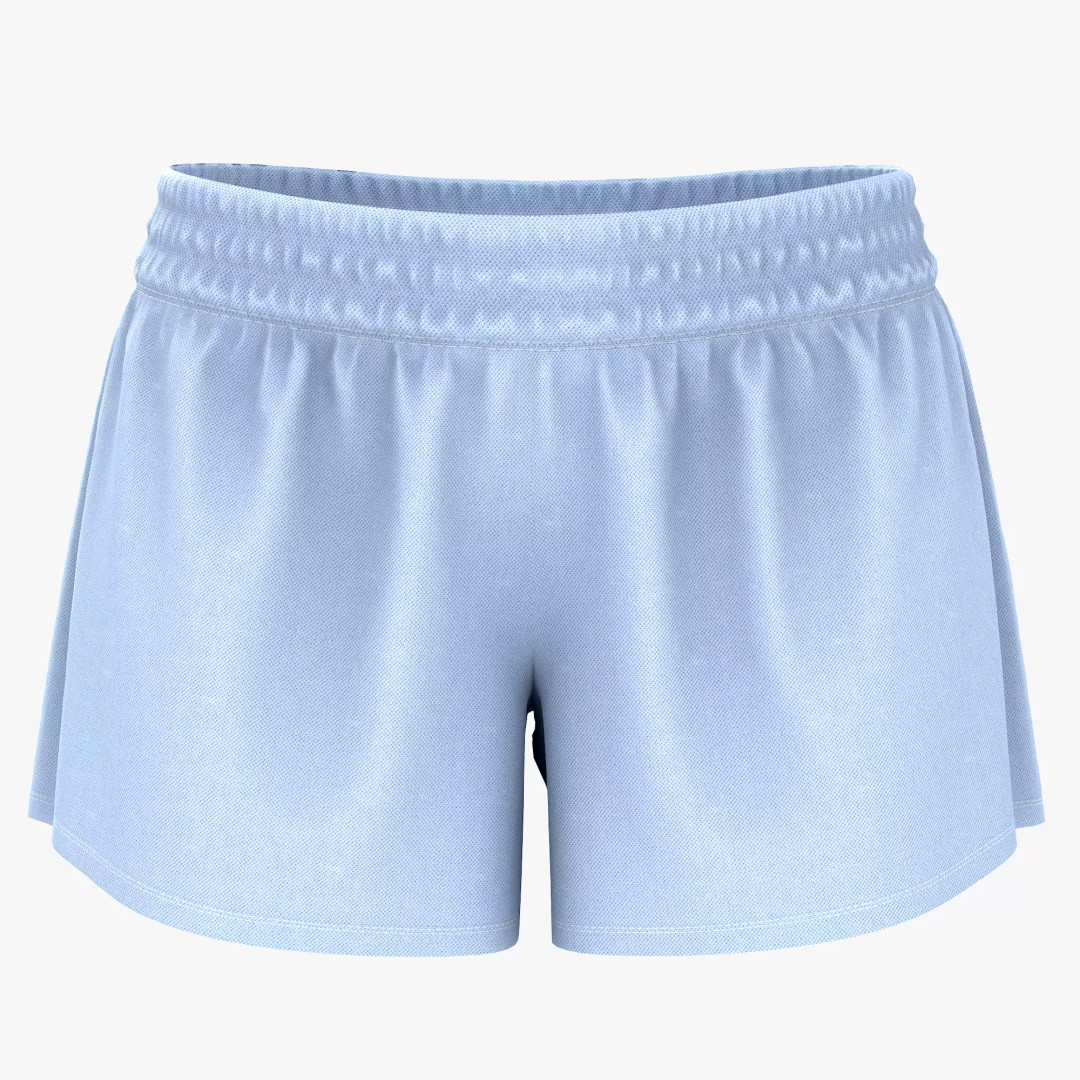 Realistic Shorts 3D Model – High-Quality PBR Textures, FBX, OBJ - View 5