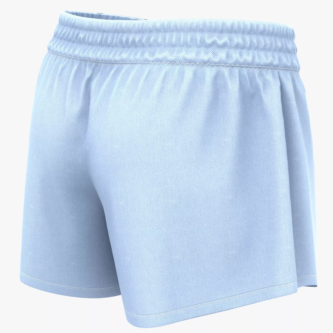 Realistic Shorts 3D Model – High-Quality PBR Textures, FBX, OBJ - View 7