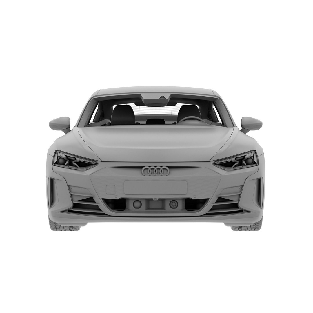 Audi RS e-tron GT 3D Model – High Poly Sport Car, Blender, FBX, OBJ - View 13