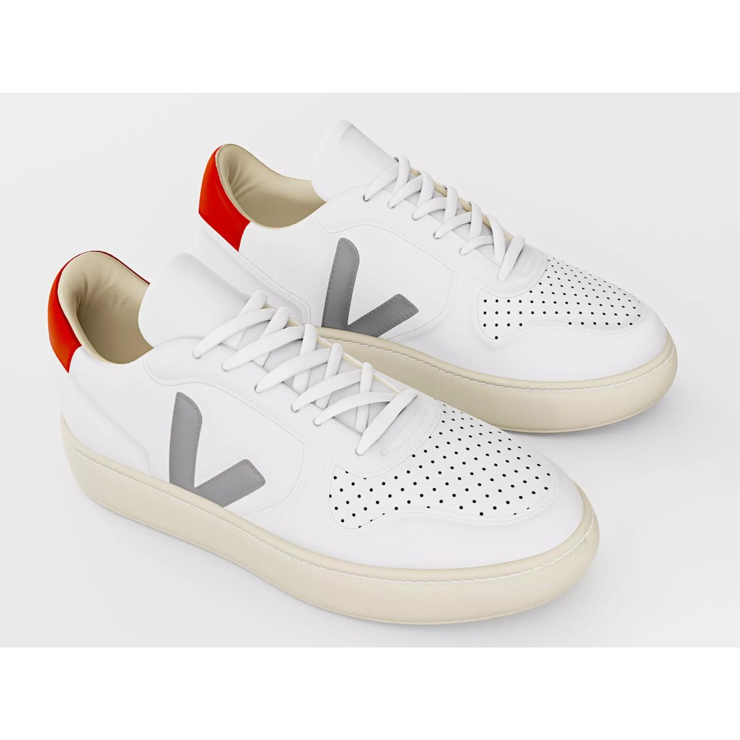 Casual Sneaker 3D Model – Low Poly Veja Style, FBX, PBR Textures - View 2