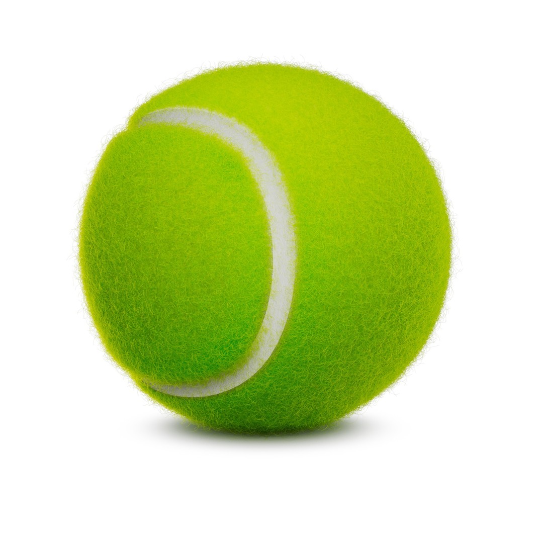 Realistic Tennis Ball 3D Model – High Poly PBR Asset, FBX & OBJ - View 23