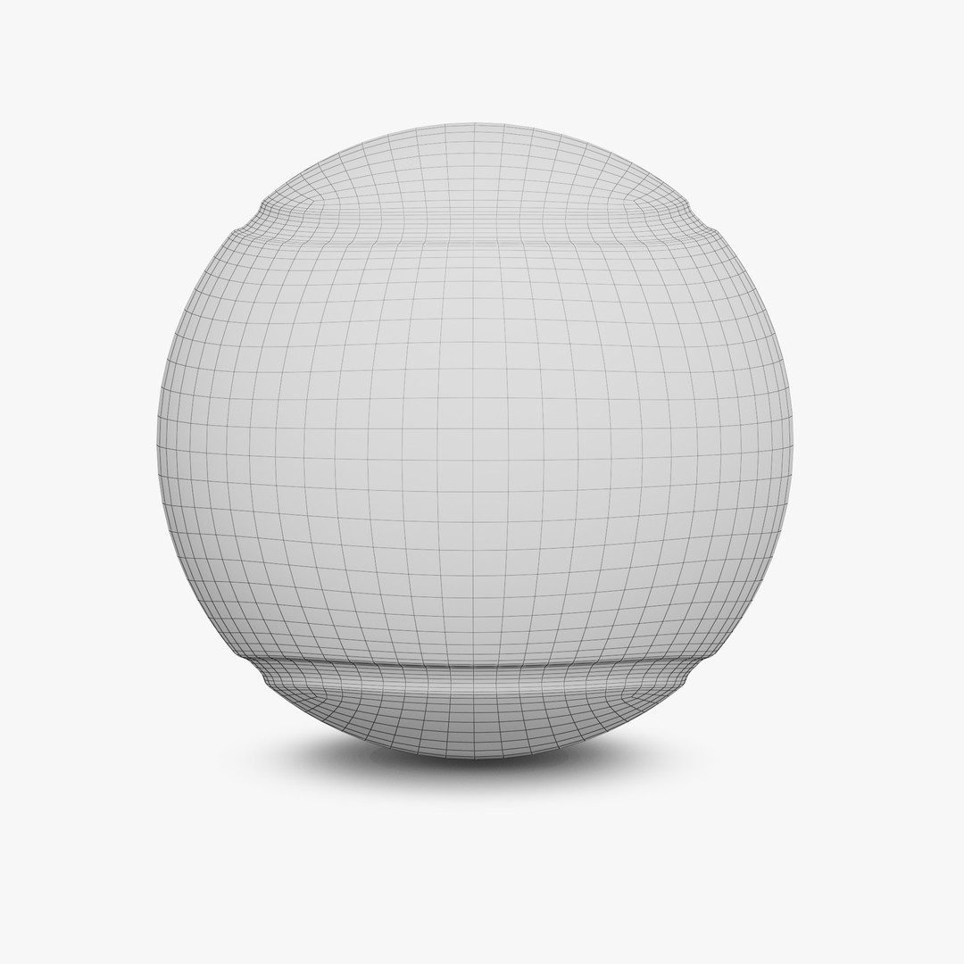 Realistic Tennis Ball 3D Model – High Poly PBR Asset, FBX & OBJ - View 9