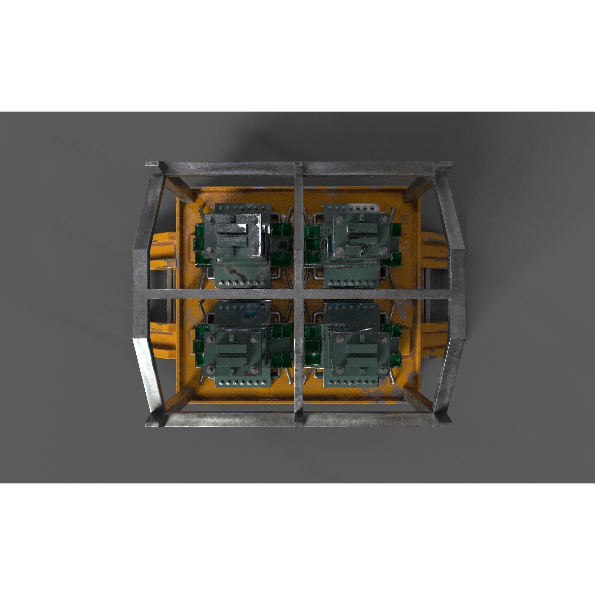 Oxygen Generator - Low-Poly Game-Ready 3D Model - View 4