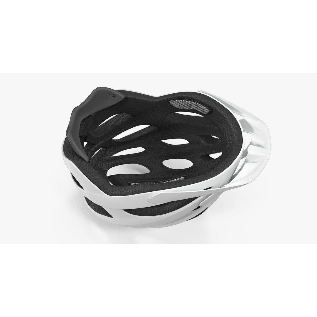 Modern Bicycle Helmet 3D Model – High Quality PBR Textured Asset, FBX - View 11