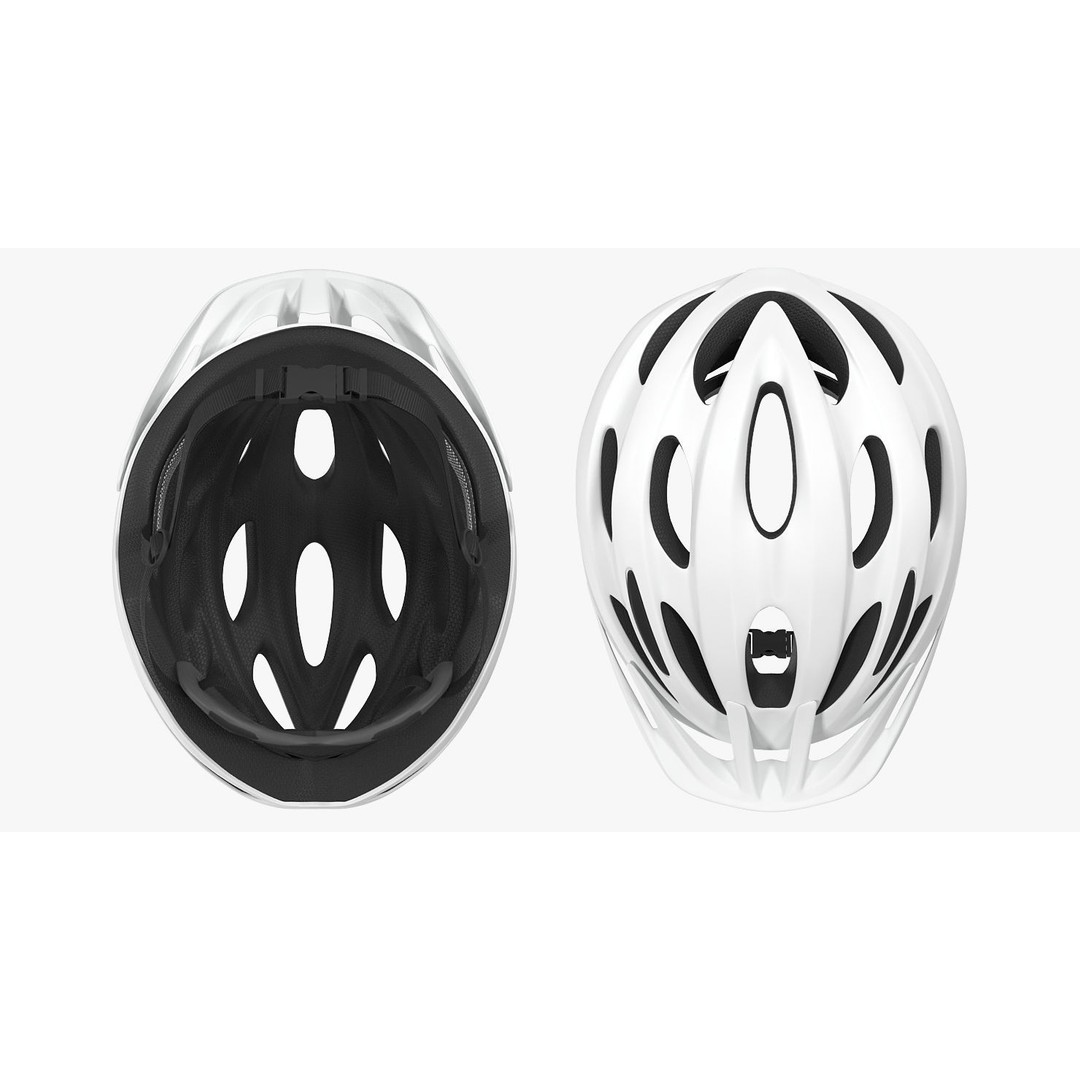 Modern Bicycle Helmet 3D Model – High Quality PBR Textured Asset, FBX - View 12