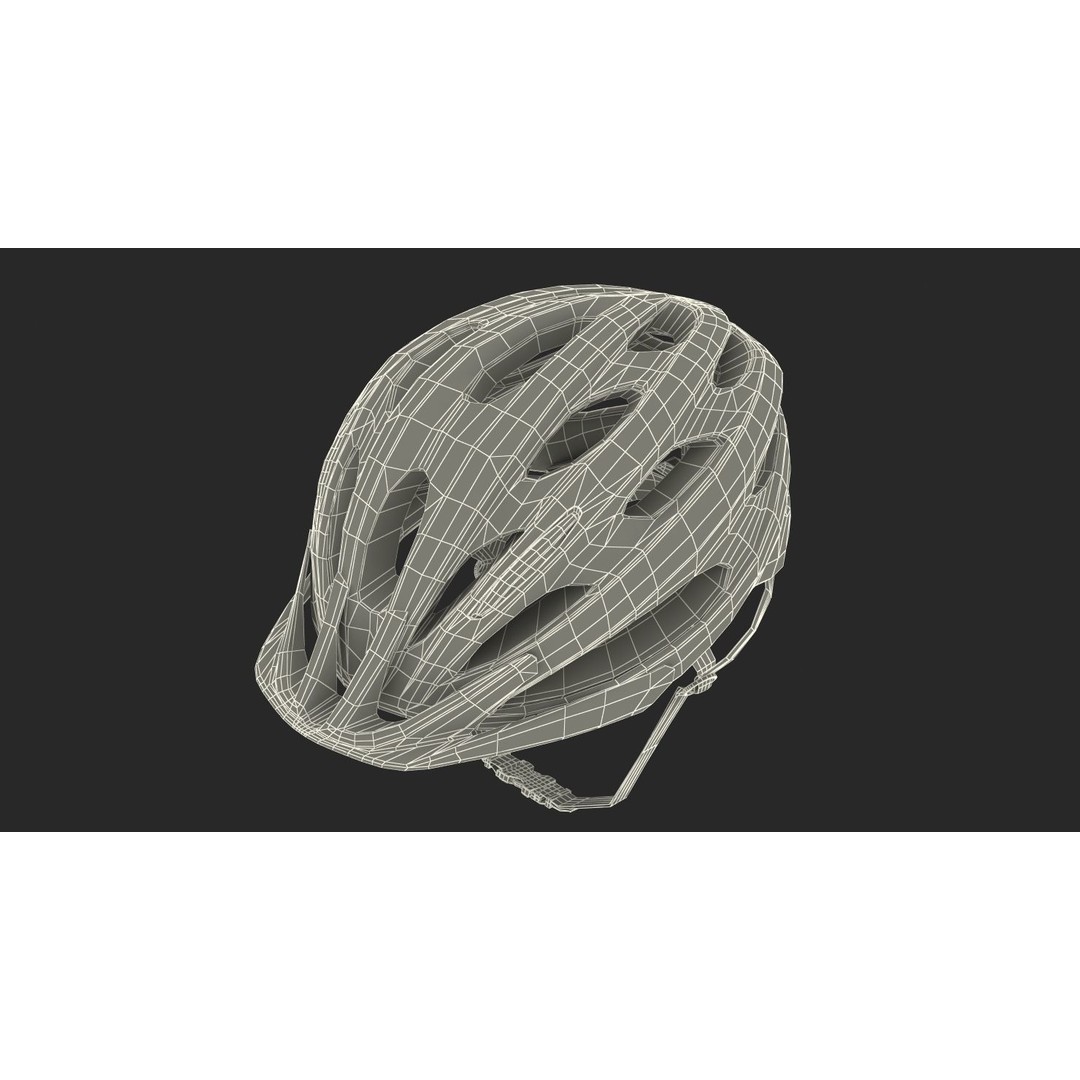 Modern Bicycle Helmet 3D Model – High Quality PBR Textured Asset, FBX - View 18