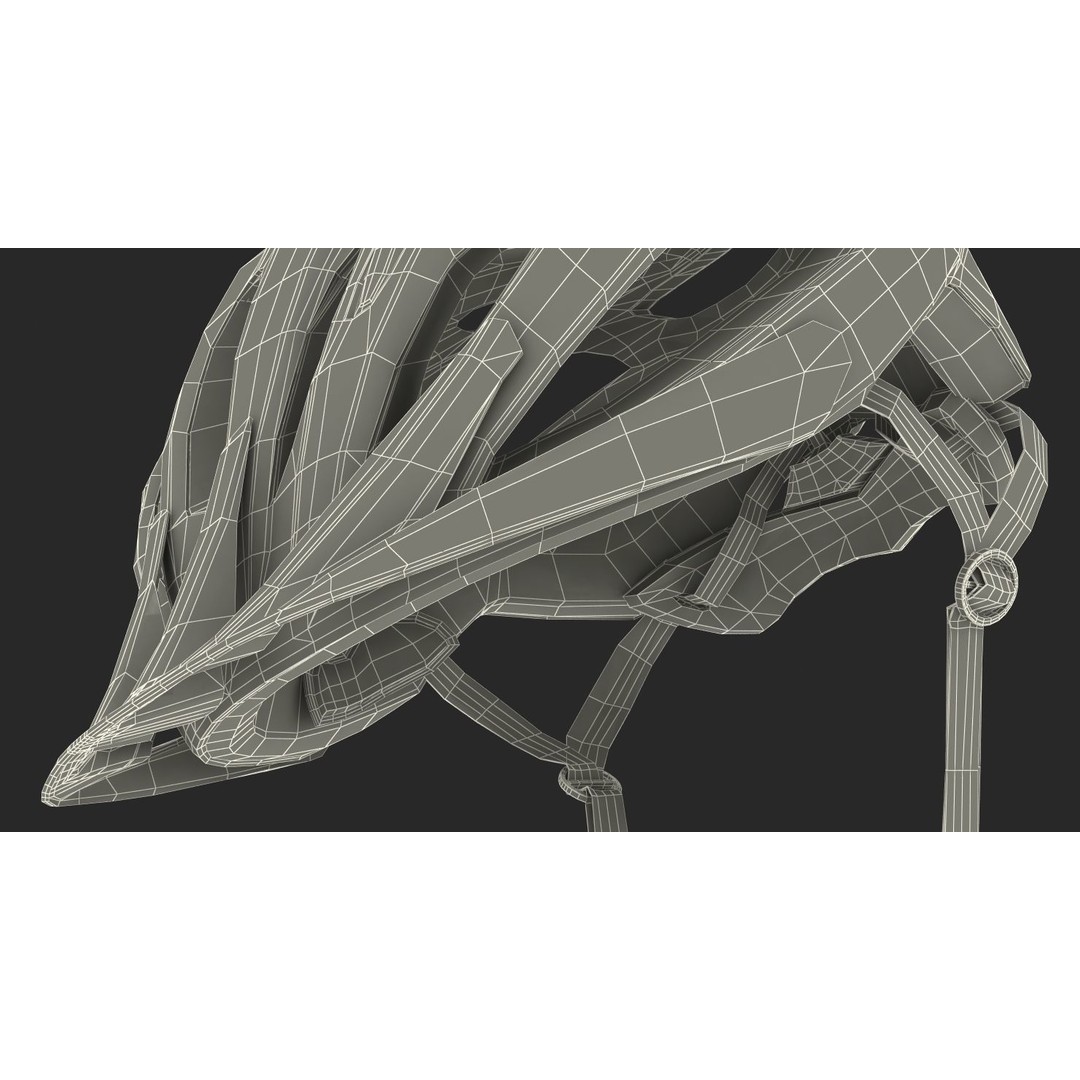 Modern Bicycle Helmet 3D Model – High Quality PBR Textured Asset, FBX - View 20