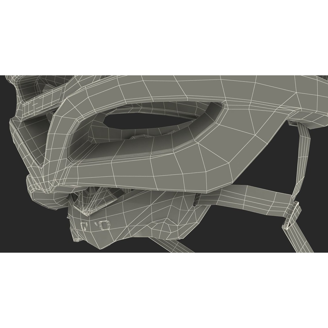 Modern Bicycle Helmet 3D Model – High Quality PBR Textured Asset, FBX - View 21