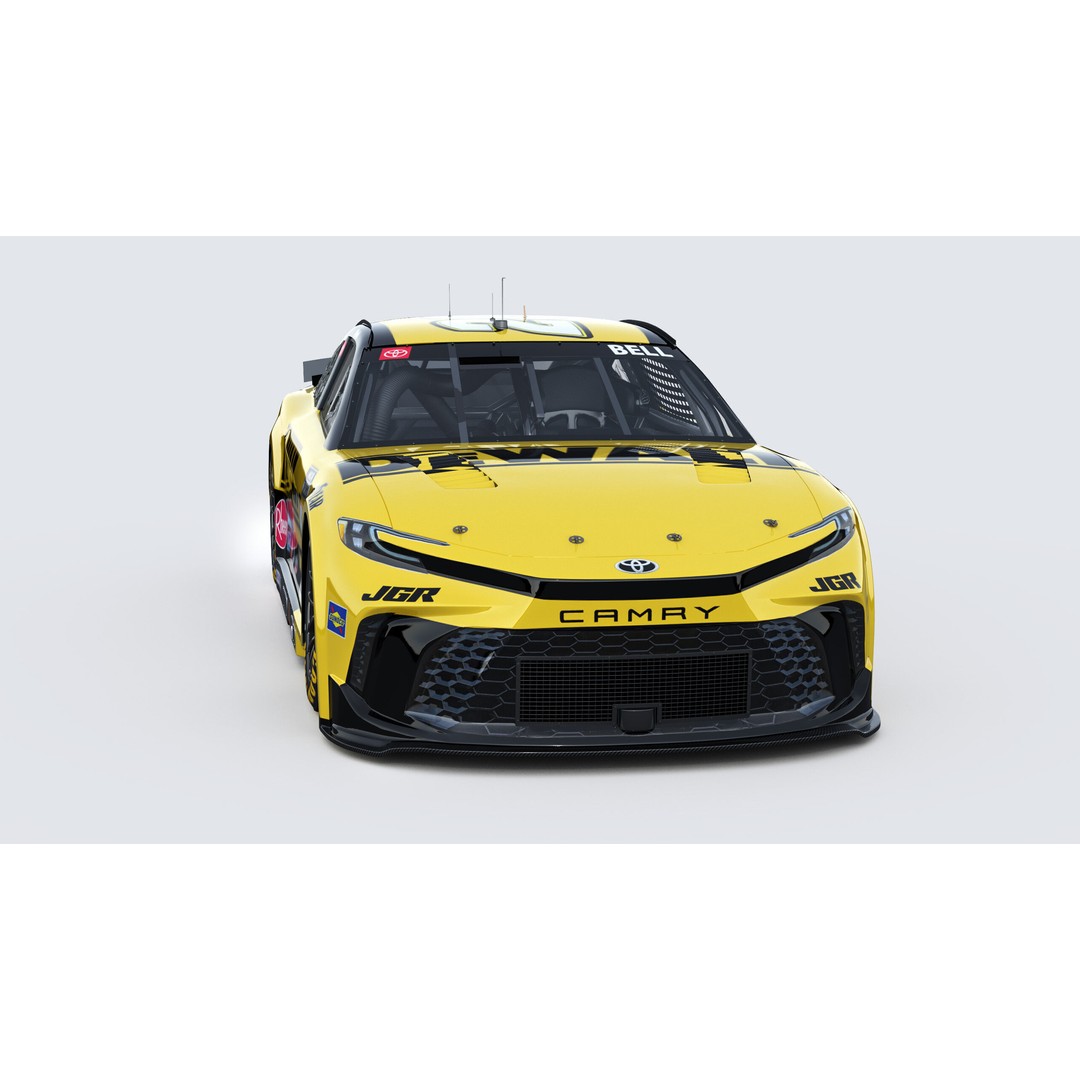 Toyota Camry 3D Model – High Poly Racing Car, FBX, OBJ, Game Ready - View 13