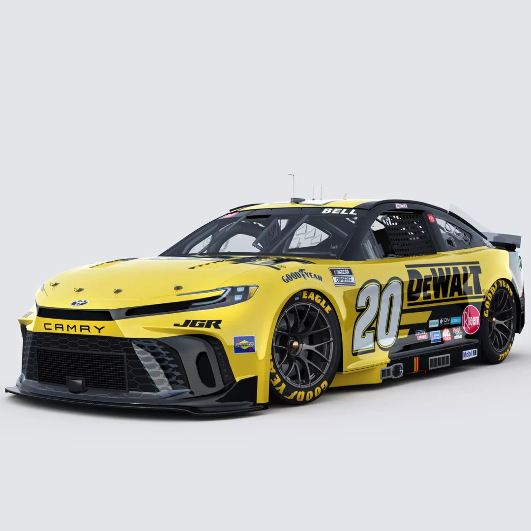 Toyota Camry 3D Model – High Poly Racing Car, FBX, OBJ, Game Ready - View 2
